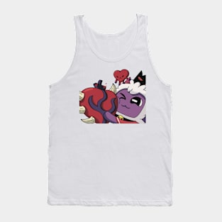 our leader has a big heart Tank Top